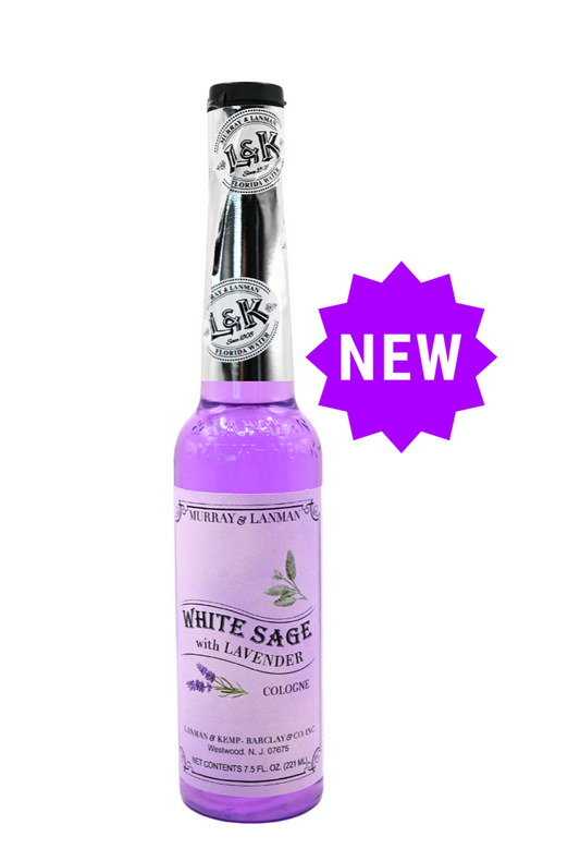 White Sage with Lavender Cologne 7.5 oz